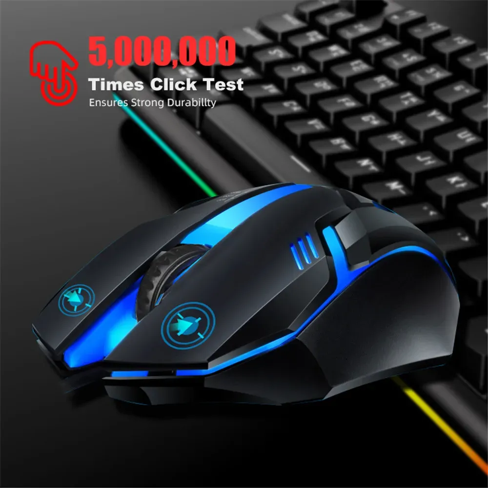Détail du design de la souris de jeu