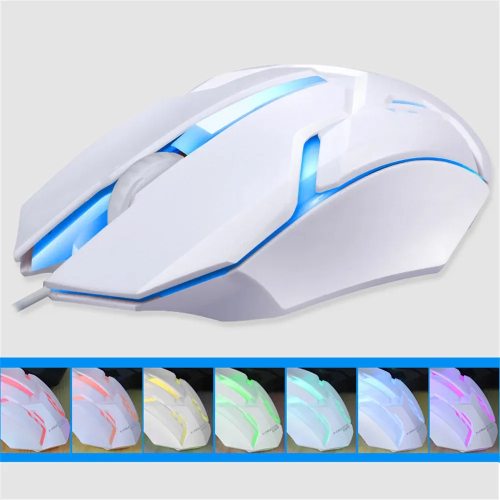 Souris de jeu sous différents angles