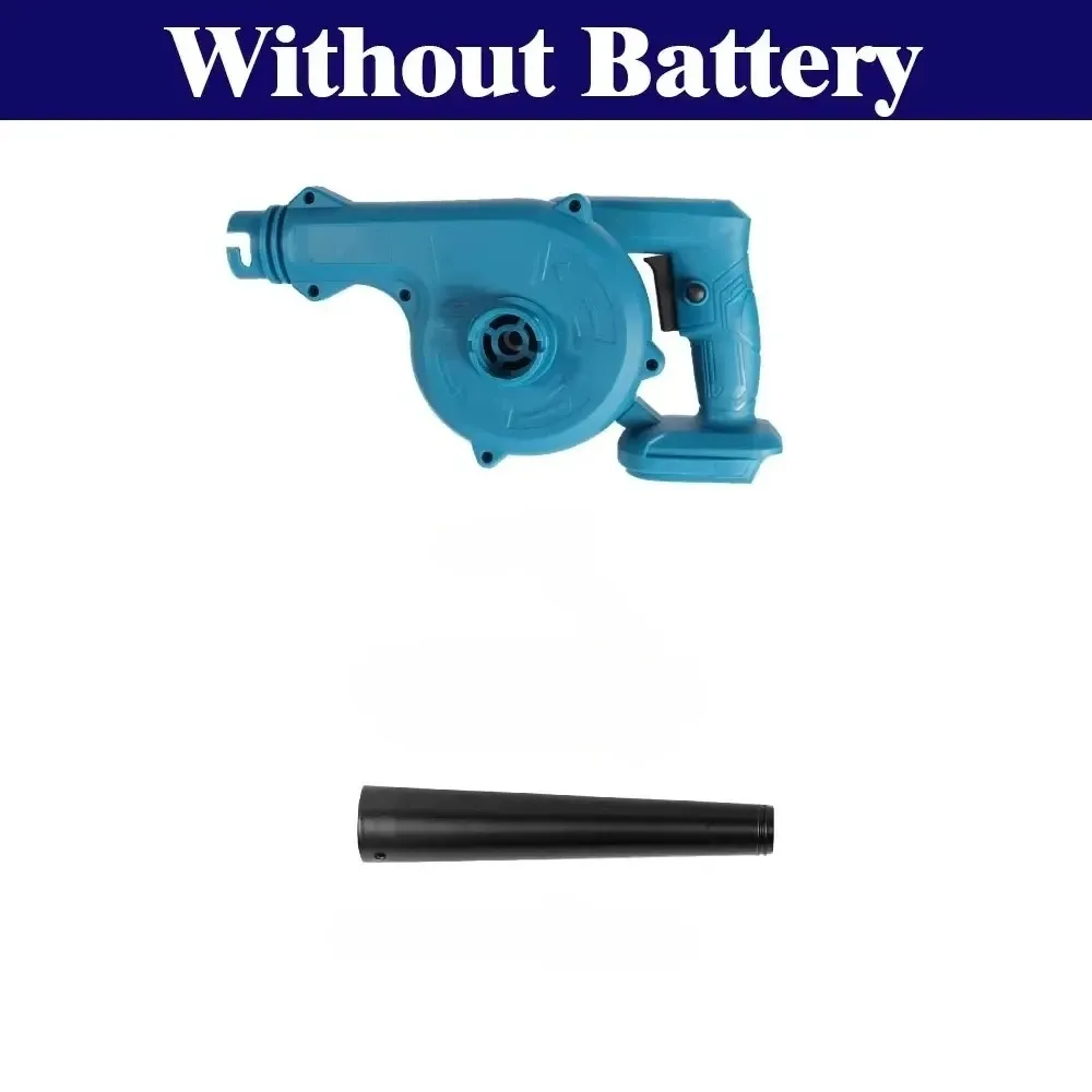 Souffleur d'air électrique sans fil 2 en 1, souffleur et aspirateur portatif, nettoyeur de poussière pour ordinateur, compatible batteries Makita 18V 6