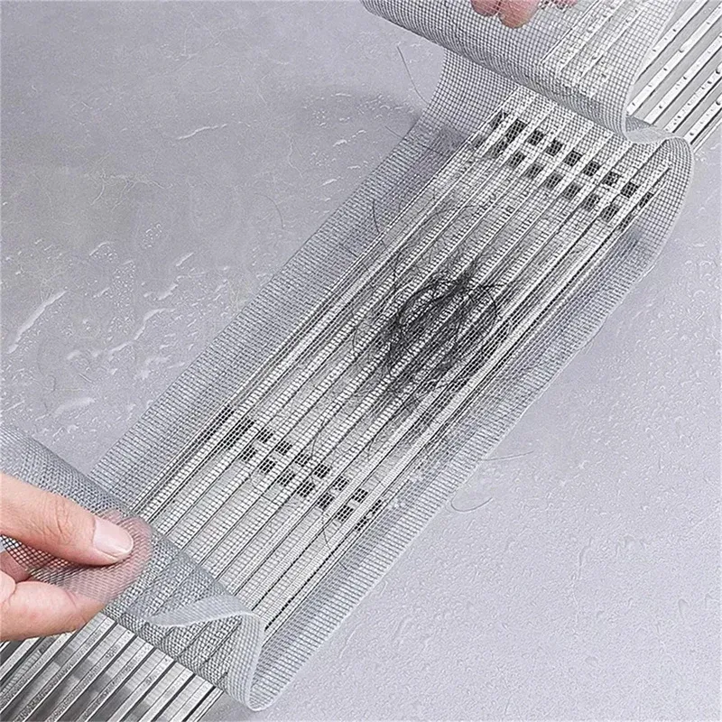 Filtre à cheveux pour douche, vue rapprochée