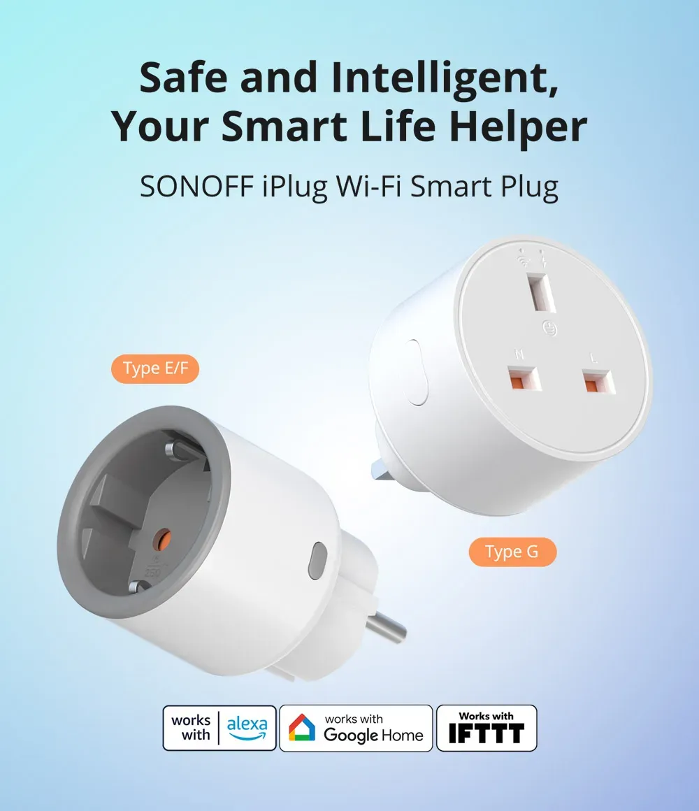 Suivi de la consommation d'énergie sur l'application SONOFF S60
