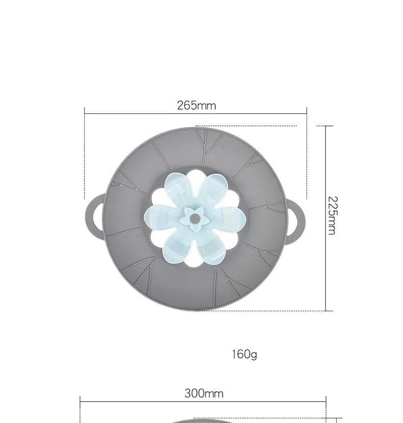 Couvercle en silicone posé sur une casserole