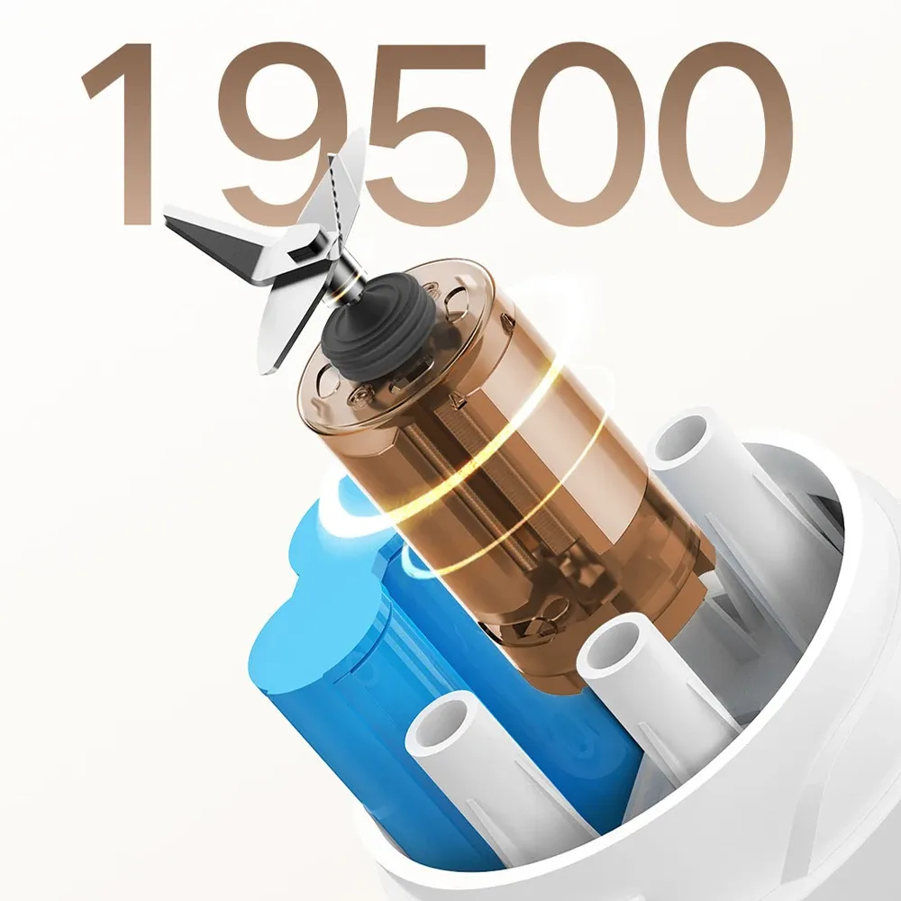 Mixeur portable MIJIA 2,40S – Extraction rapide de jus, 19 500 tr/min, capacité 300 ml, corps en PCTG 6