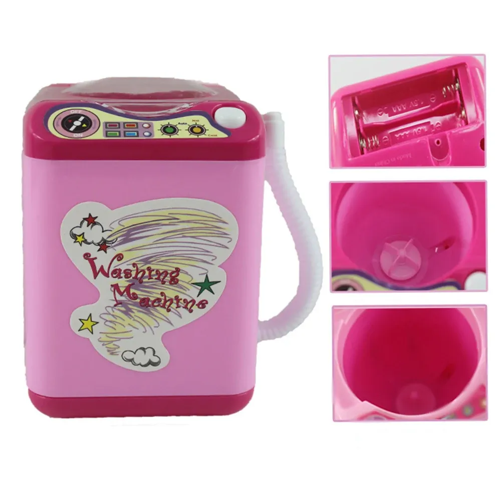 Mini nettoyeur électrique automatique pour pinceaux de maquillage, machine à laver jouet 6