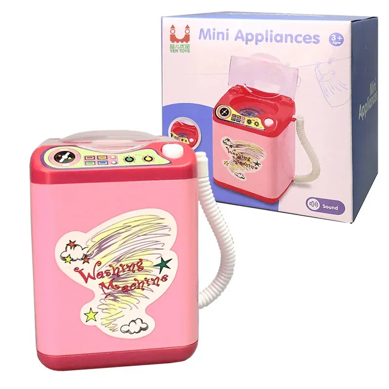 Mini nettoyeur électrique automatique pour pinceaux de maquillage, machine à laver jouet 10