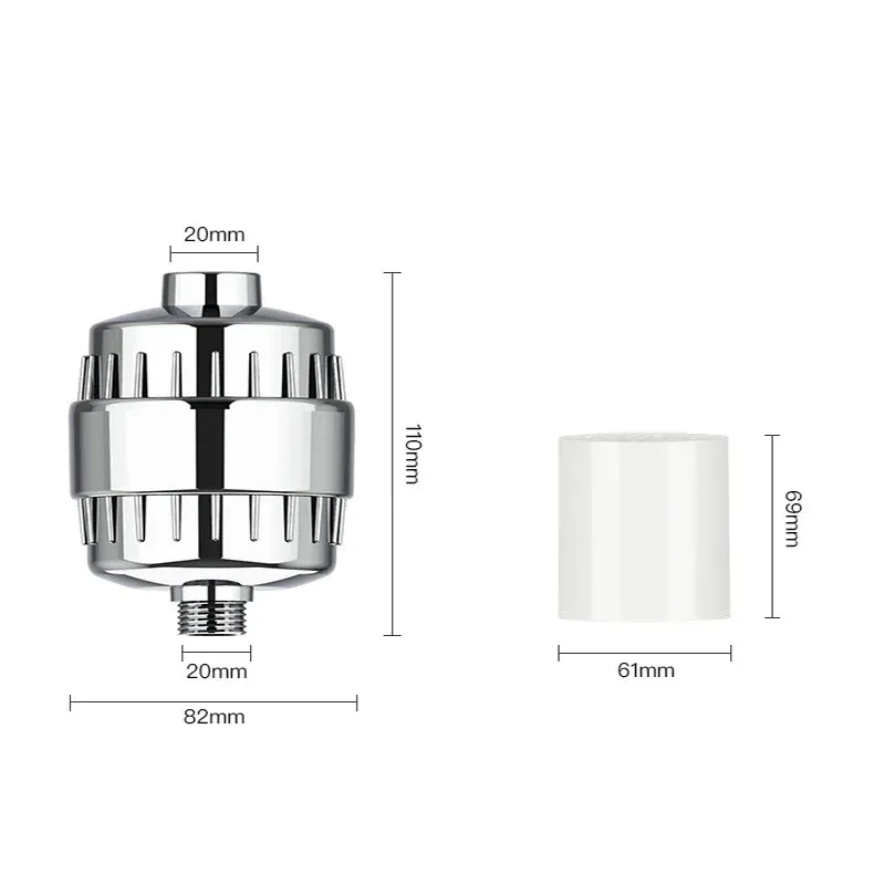 Filtre à eau de douche, ambiance salle de bain