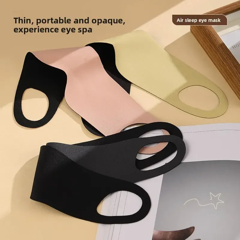 Masque de sommeil ultra-fin à accrocher à l'oreille, respirant et occultant, idéal pour la sieste et les voyages 3