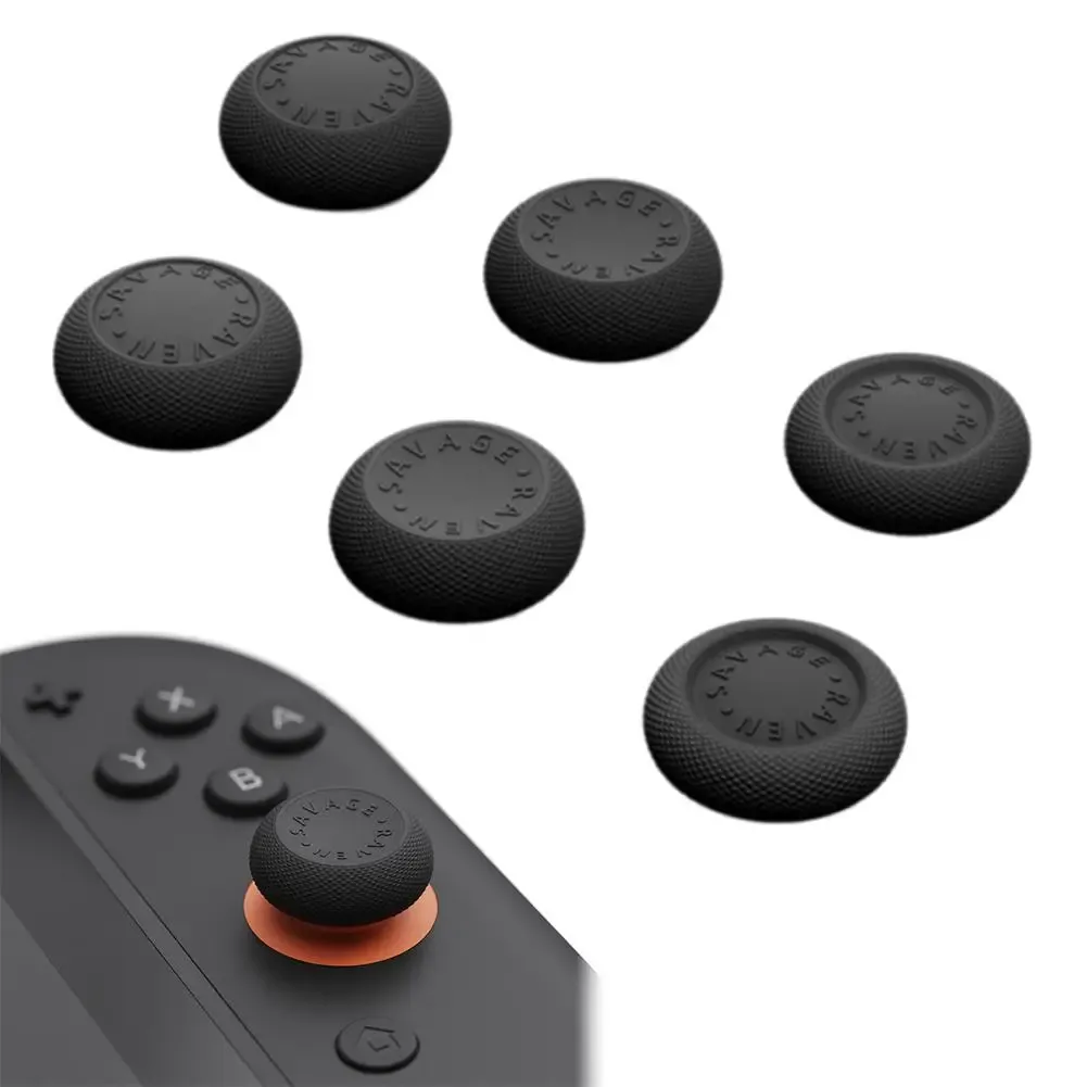 Capuchons de joystick analogique pour manettes Joy-Con Switch 2 (lot de 6 pièces, poignées de pouce)