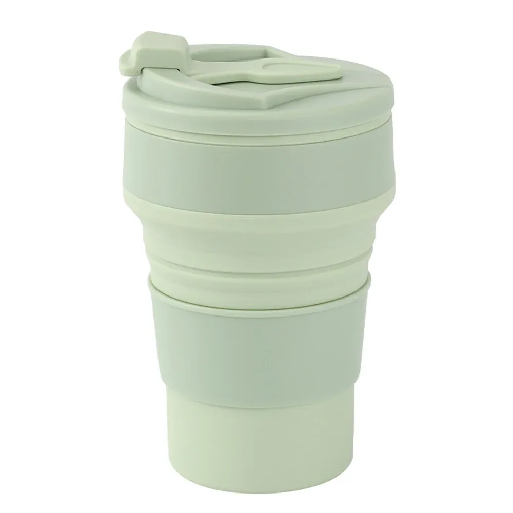 Tasse pliable en silicone, vue générale