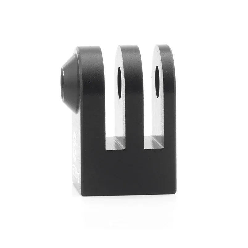 BGNing Adaptateur mini de trépied CNC 1/4" / M6 pour monopode, base de montage compatible GoPro Hero 13, 11, 10, 9, 7, 6 et accessoires de caméra d'action DJI Osmo 5
