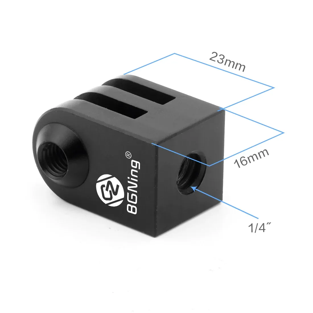 Vue d'ensemble du mini adaptateur de trépied CNC