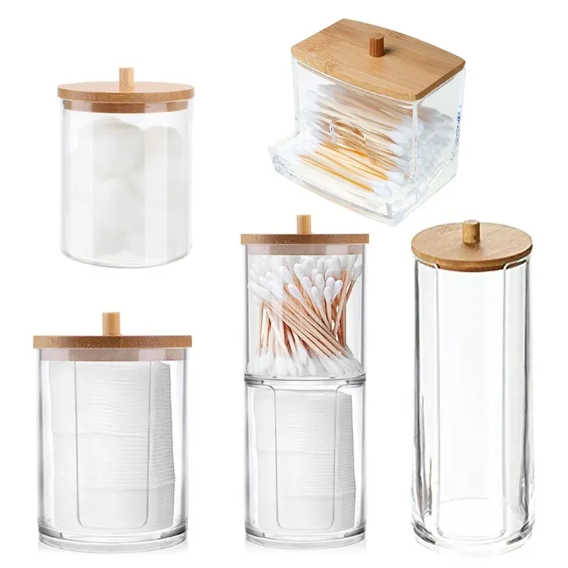 Vue de détail de la boîte de rangement cosmétique