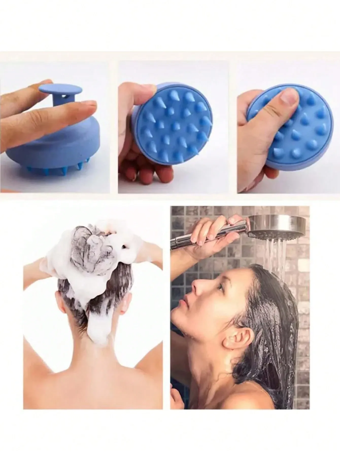Brosse de lavage en silicone, finitions