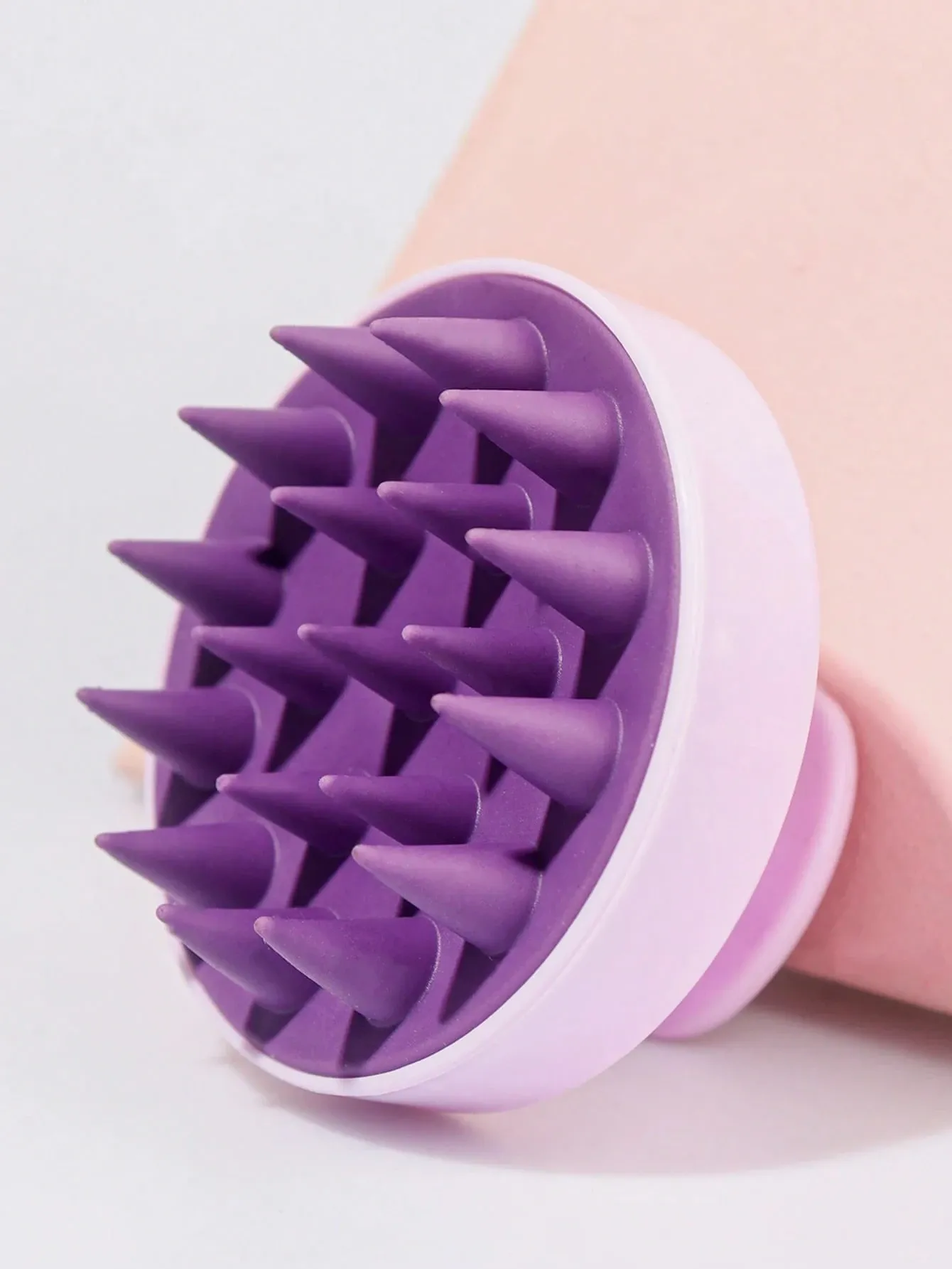 Brosse de lavage pour cheveux en silicone, masseur de cuir chevelu, peigne souple pour cheveux humides et secs, 1 pièce 10