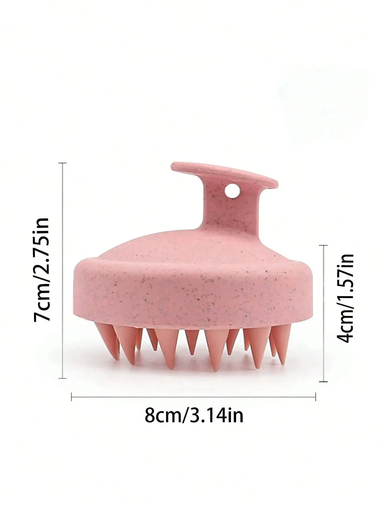 Brosse de lavage pour cheveux en silicone, masseur de cuir chevelu, peigne souple pour cheveux humides et secs, 1 pièce 11