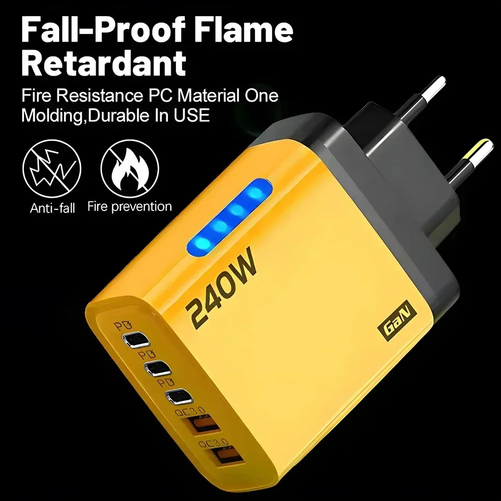 Chargeur rapide multi-ports vue principale