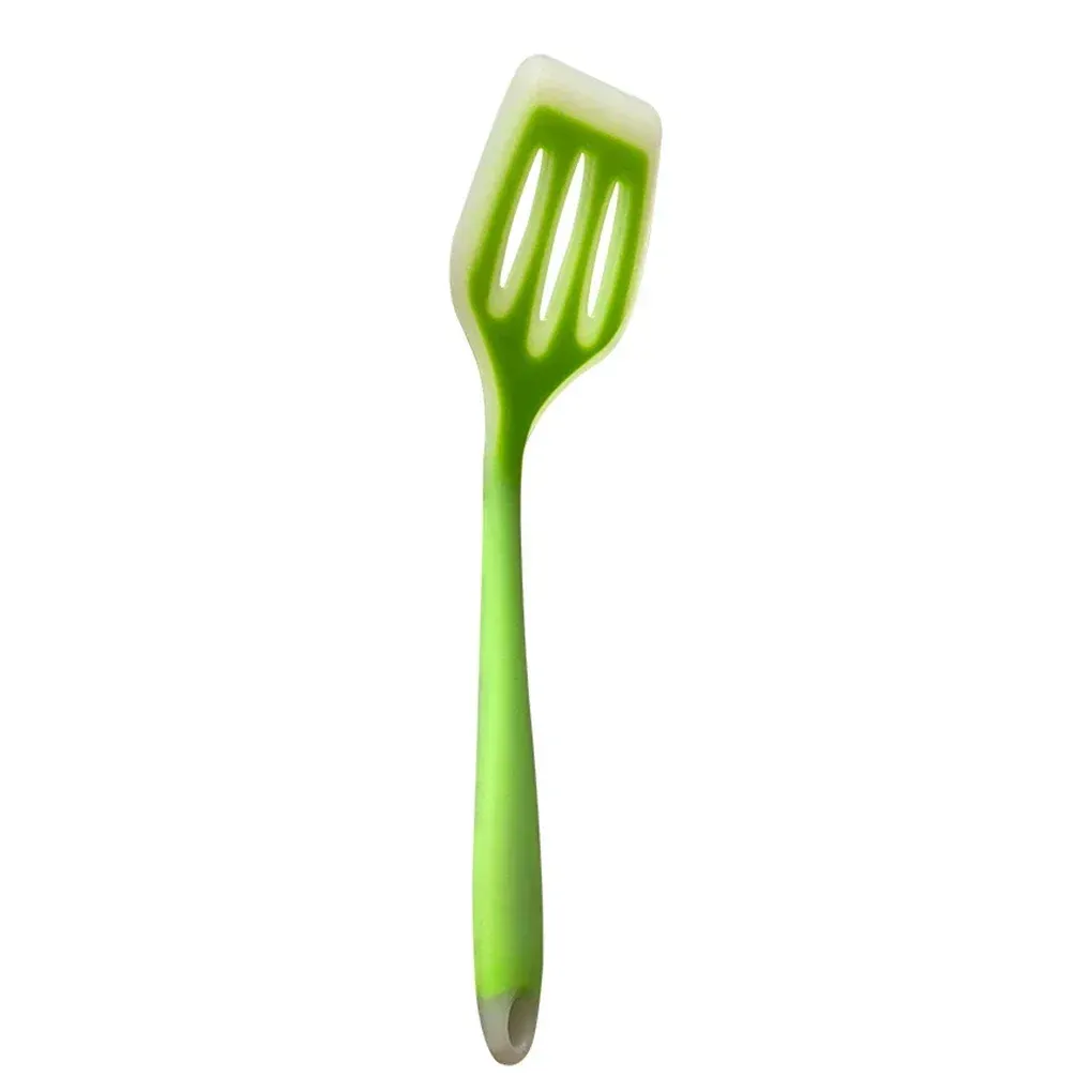Ustensiles de cuisine en silicone colorés, ensemble antiadhésif 7