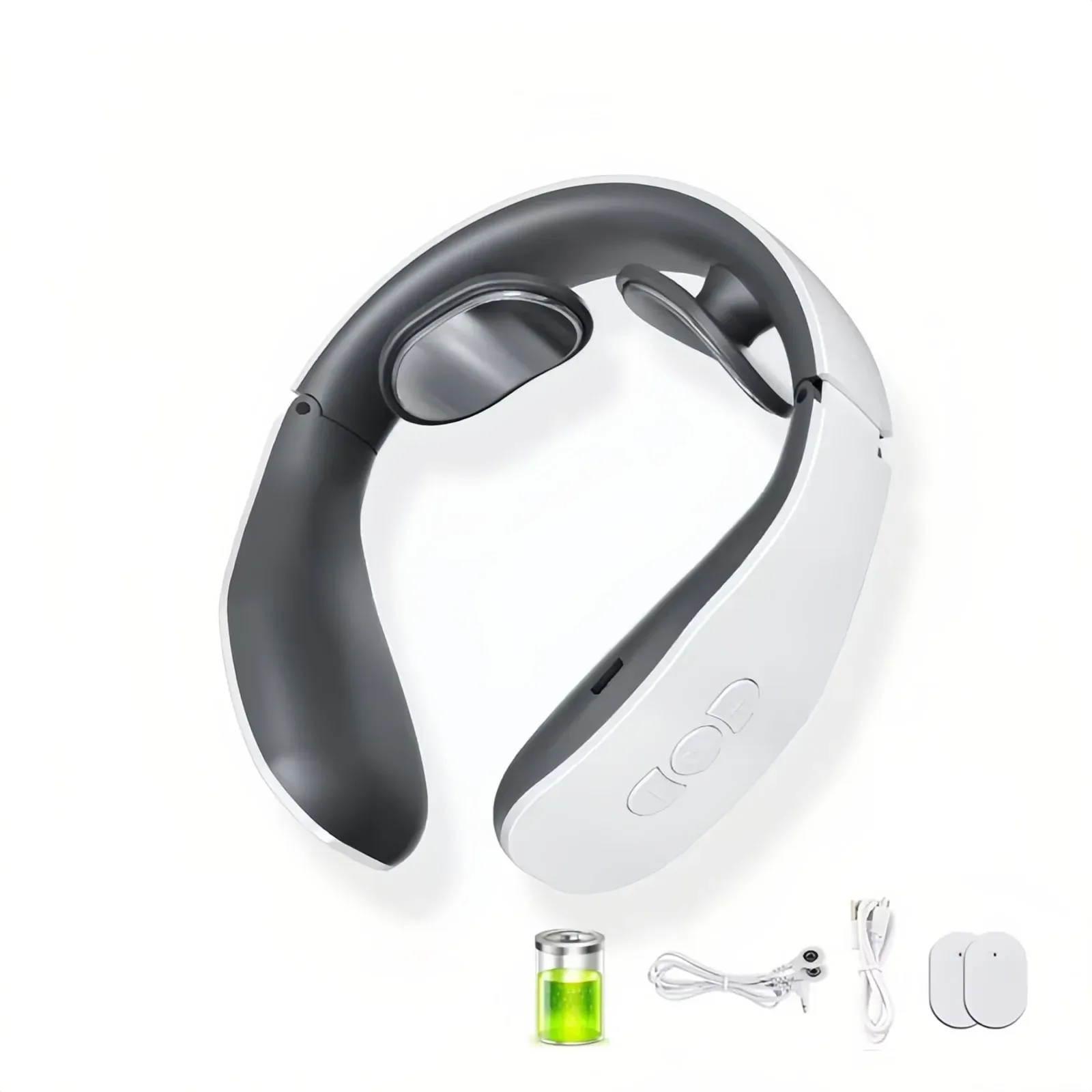 Masseur électrique intelligent pour le cou et les épaules sans fil, à impulsions et pétrissage 9