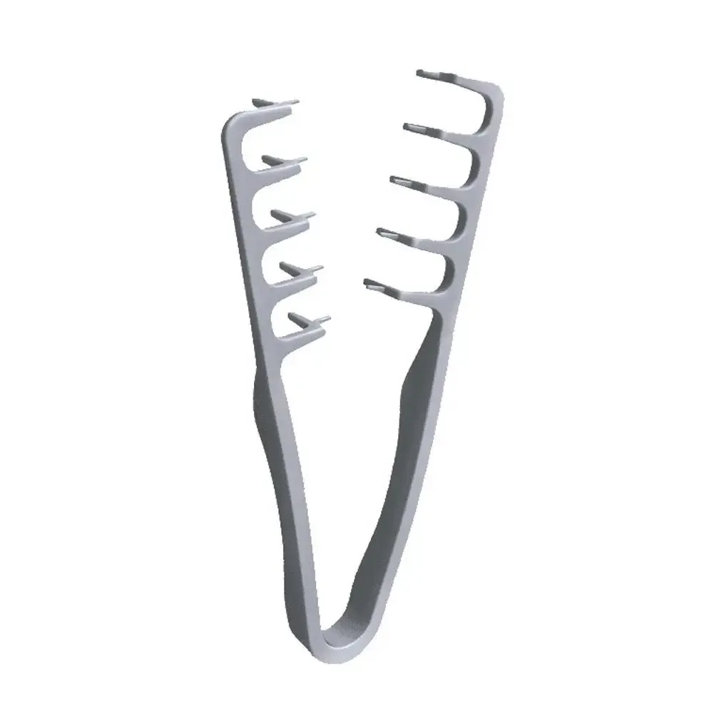 Peigne texturisant pour hommes, peigne de coiffure antidérapant à texture moelleuse, outil de volume pour racines destiné au salon 8