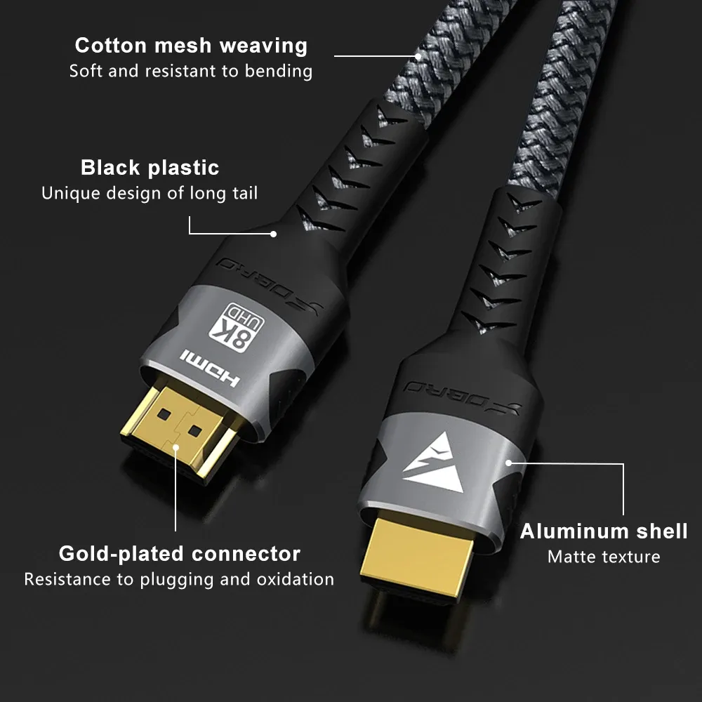 Câble HDMI 2.1 haute performance