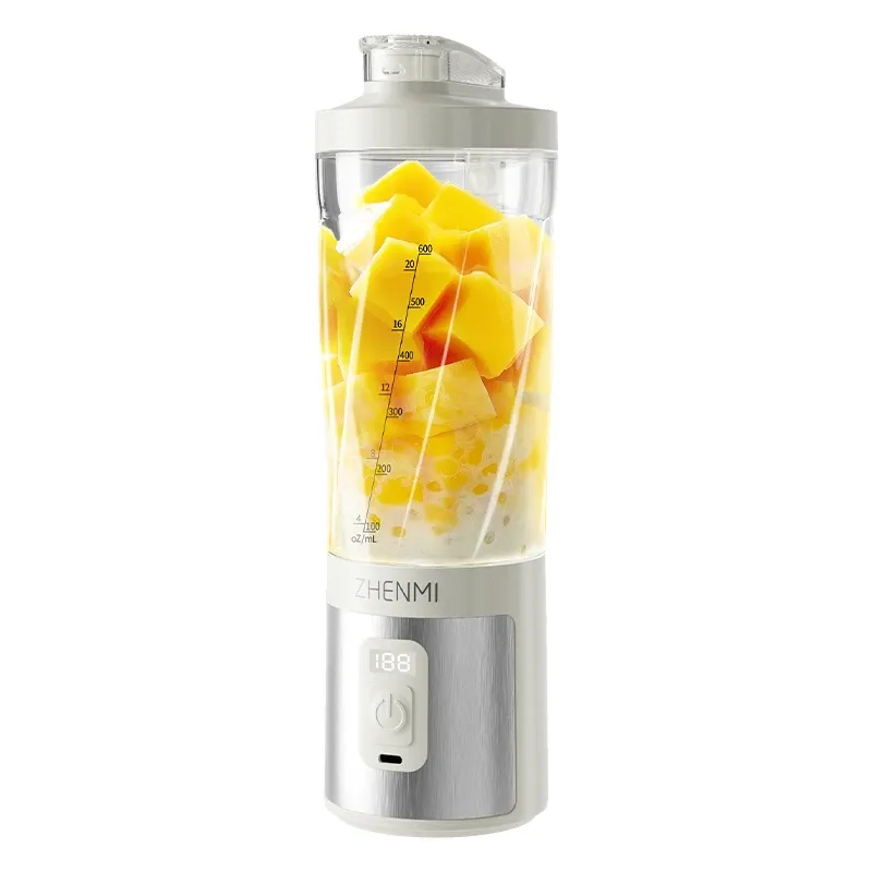 Mélangeur portable à glace, haute vitesse, 600 ml, pour smoothies, shakes, préparation culinaire et mélanges glacés 8