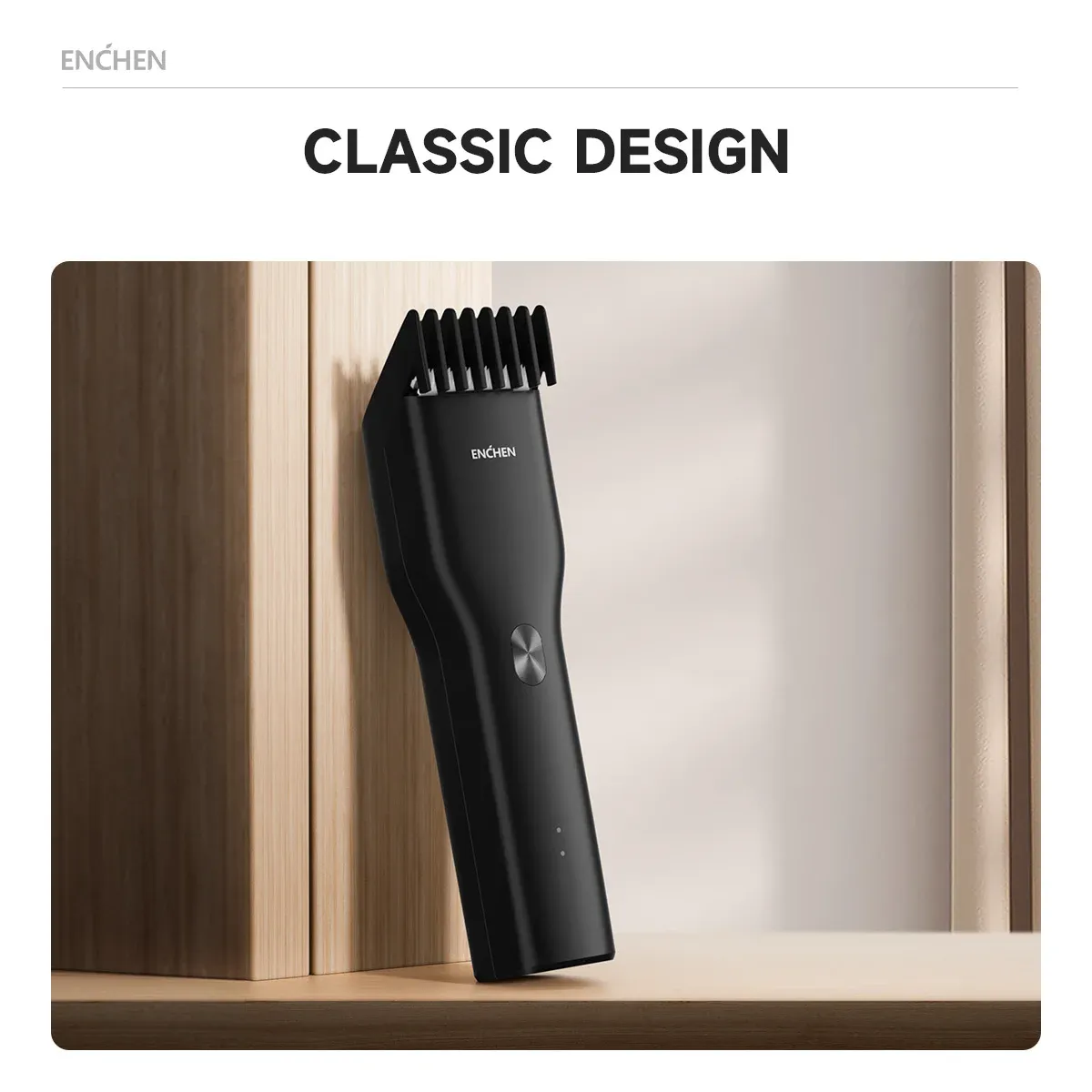 ENCHEN Boost Tondeuse à Cheveux Électrique Professionnelle Sans Fil à Charge Rapide USB-C, Lame en Céramique, pour Homme 1
