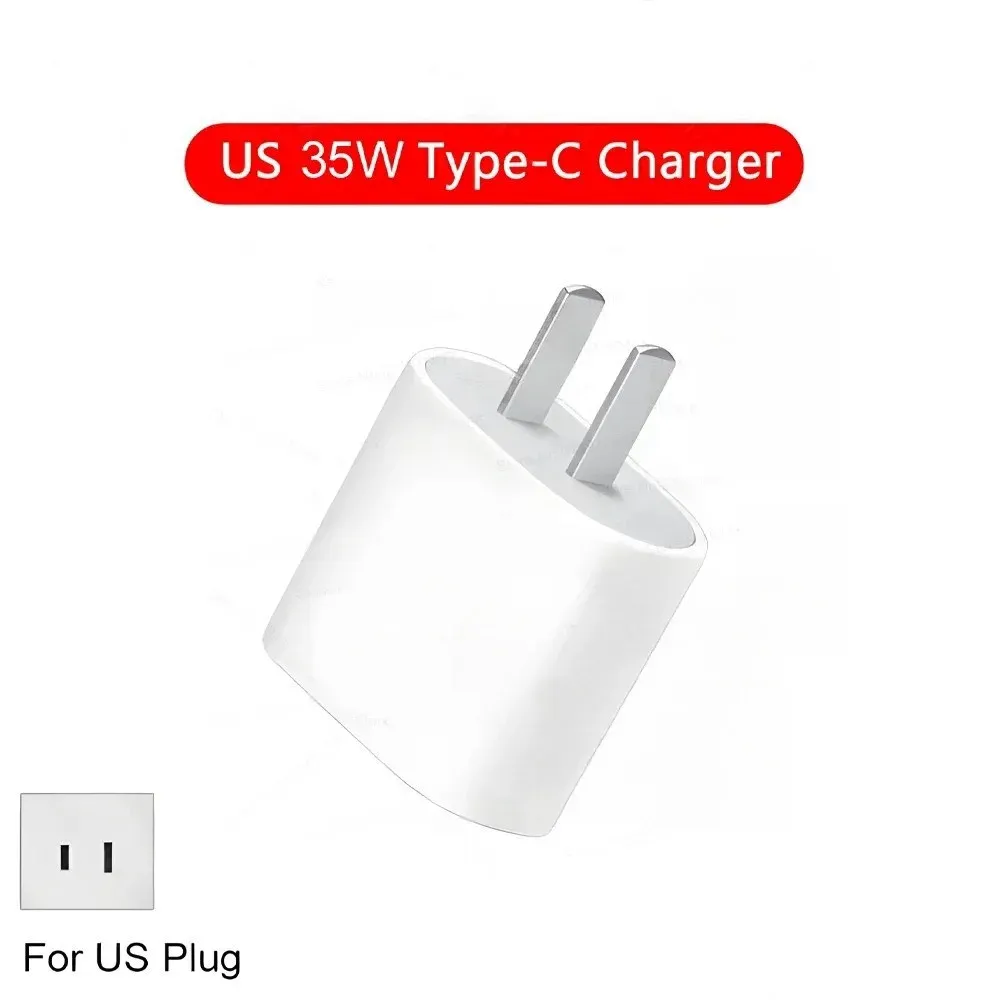 Chargeur rapide PD 35W pour iPhone 11, 12, 13, 14, 15 Pro Max, avec câble de charge rapide USB-C pour iPhone 15 Plus 10