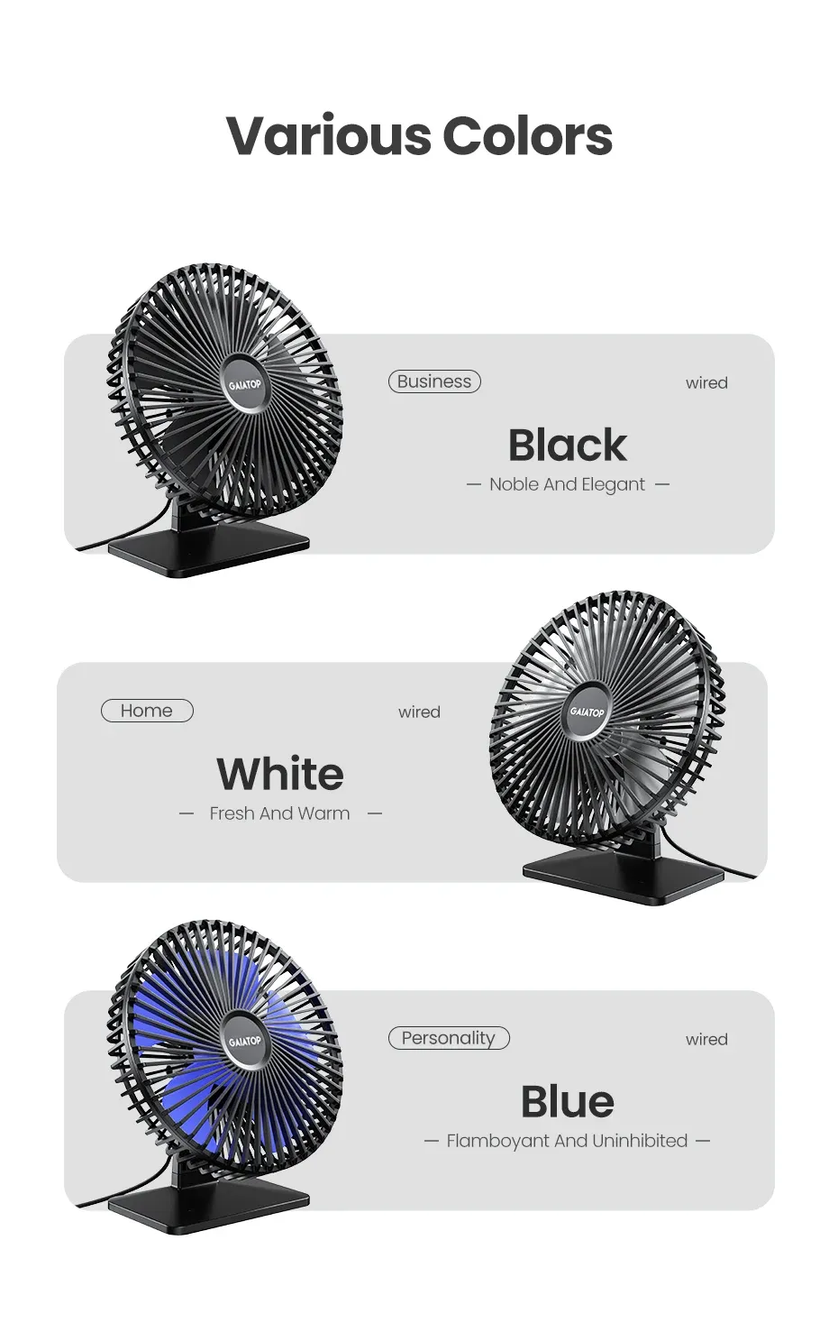 Ventilateur USB compact