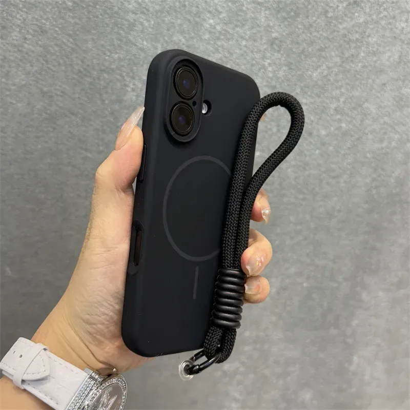 Coque en silicone liquide MagSafe, vue détaillée 1