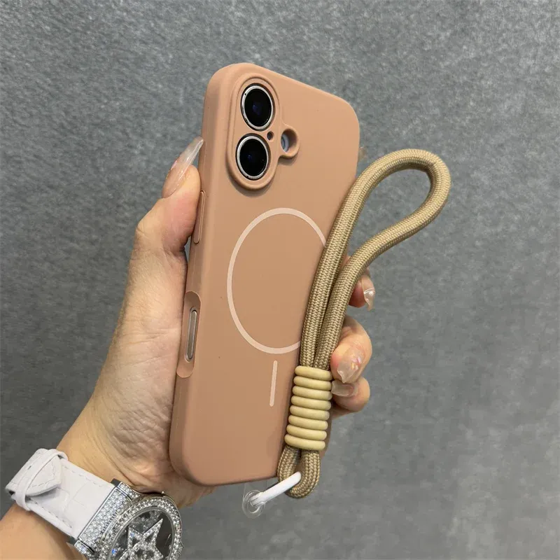 Coque en silicone liquide MagSafe, vue détaillée 4