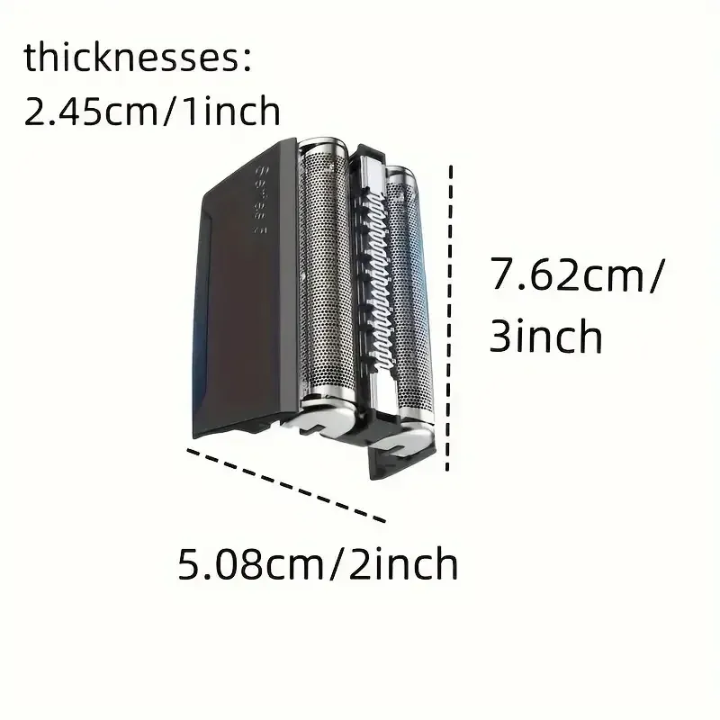 Tête de rasoir électrique de remplacement 70S, compatible avec les rasoirs Braun Série 7 720cc, 730cc, 735s, 750cc, 760cc, 790cc, 795cc 5