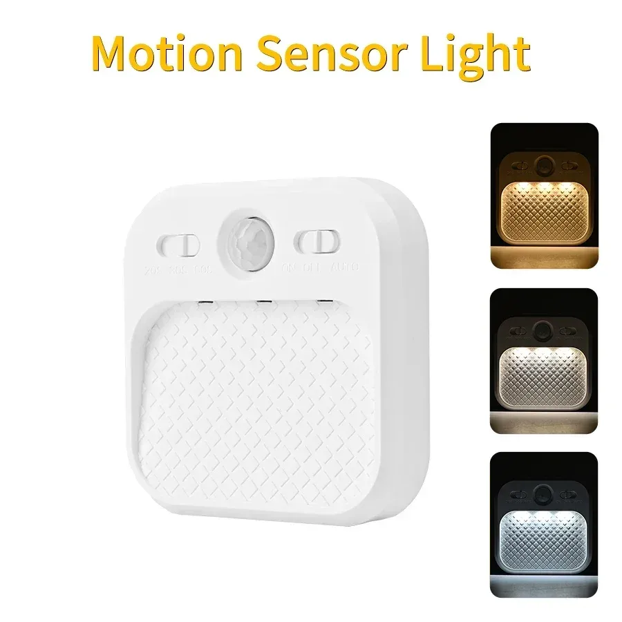 Veilleuse LED à détecteur de mouvement PIR avec alimentation USB pour chambre, escalier et couloir 7