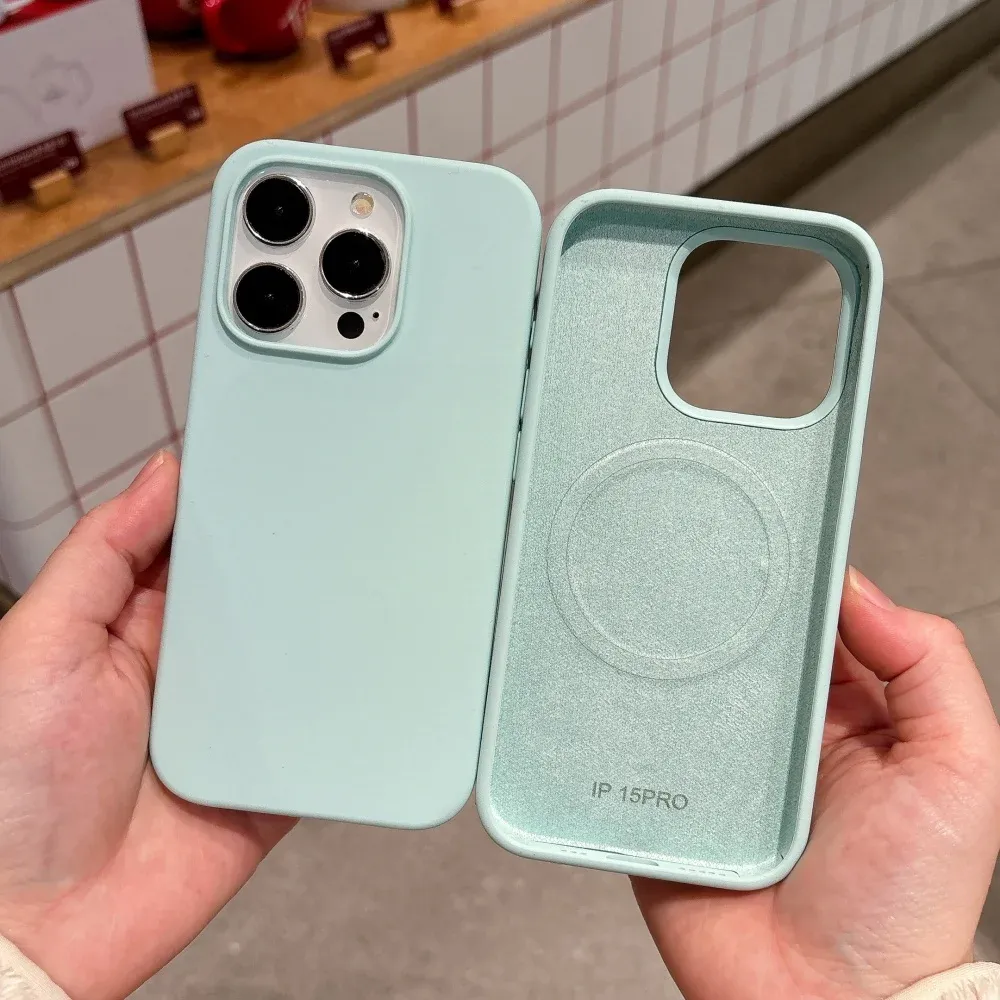 Coque en silicone liquide, détail de la texture