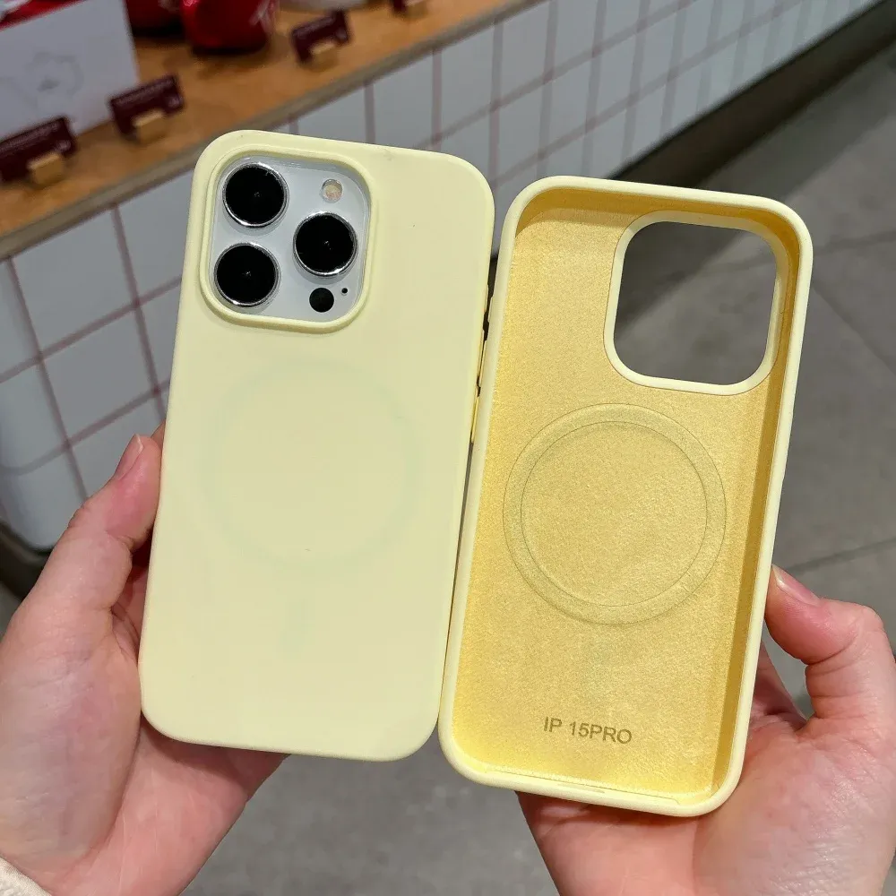 Coque silicone MagSafe, présentation produit