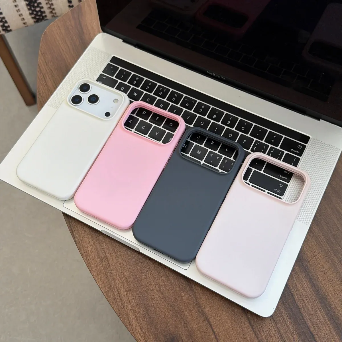 Anneau magnétique MagSafe intégré à la coque
