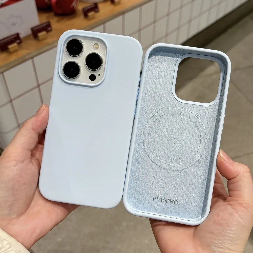 Coque silicone magnétique, vue complète