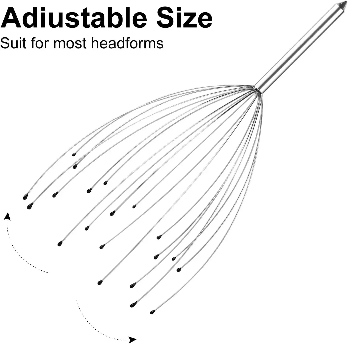 Masseur de cuir chevelu utilisé pour un massage de détente