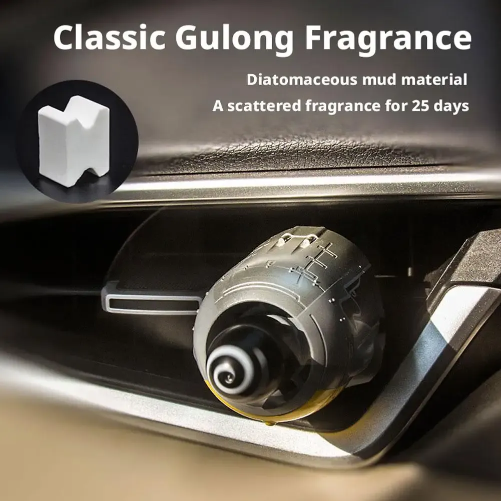 Détail de l'hélice du diffuseur de parfum pour voiture