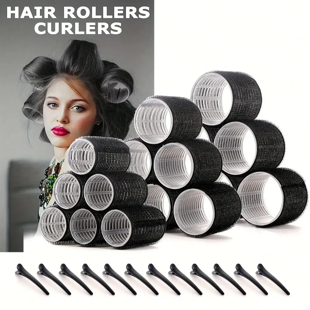 Kit de coiffure sans chaleur, détails des rouleaux