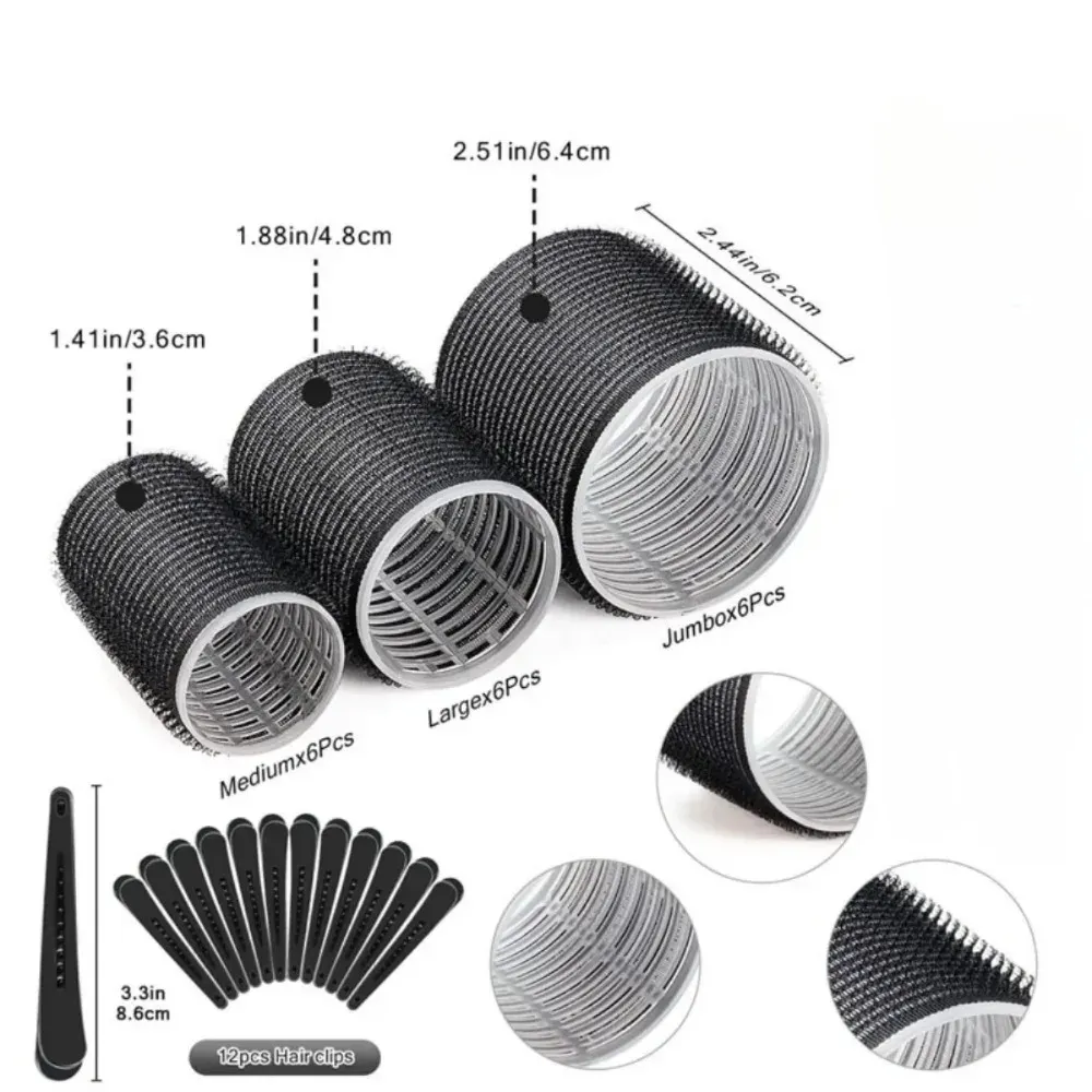 Kit de coiffure sans chaleur, résultat