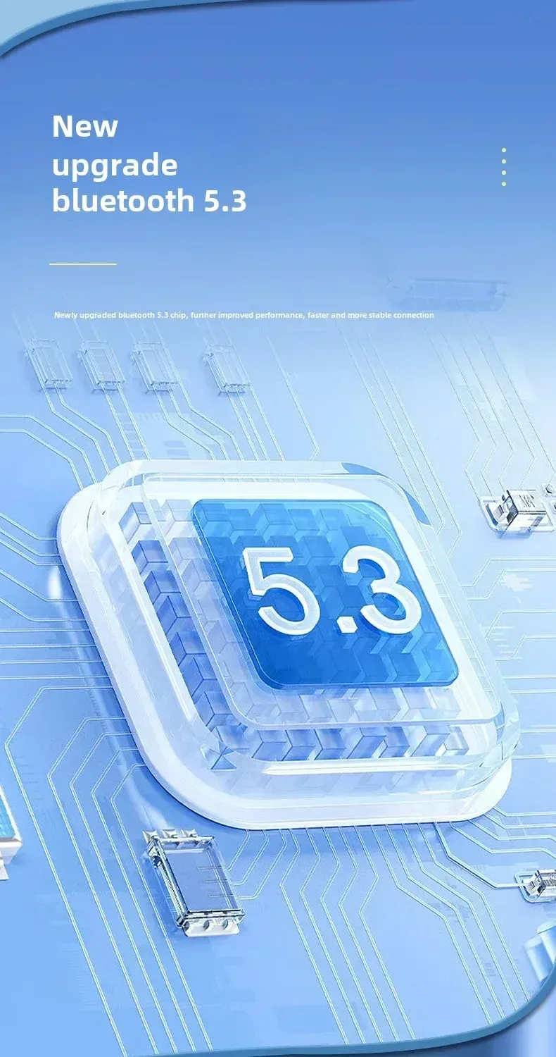 Écouteurs sans fil 895B, détail du micro