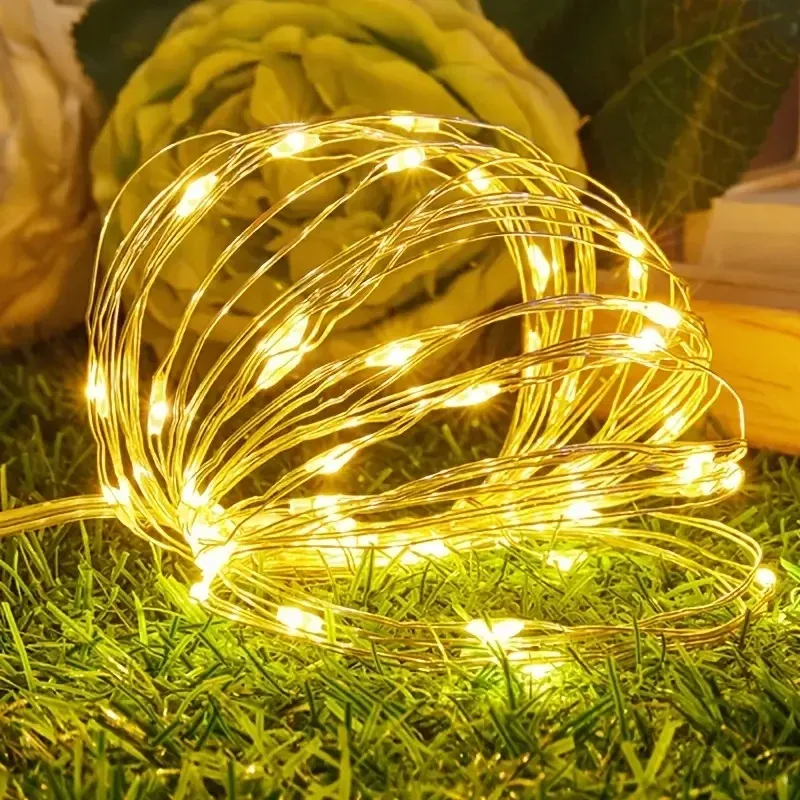 Guirlande lumineuse LED étanche, disponible de 1 à 10 m – Décoration de Noël pour jardin extérieur 2