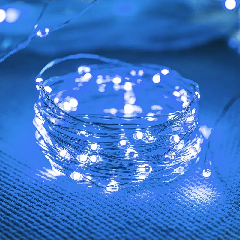 Guirlande lumineuse LED étanche, disponible de 1 à 10 m – Décoration de Noël pour jardin extérieur 7