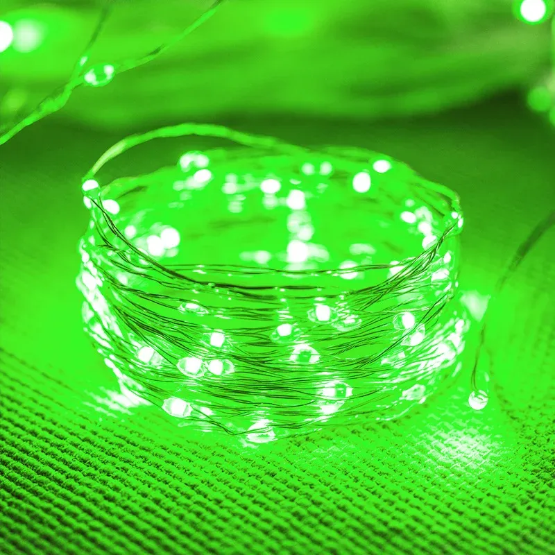 Guirlande lumineuse LED étanche, disponible de 1 à 10 m – Décoration de Noël pour jardin extérieur 12
