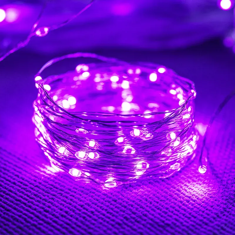 Guirlande lumineuse LED étanche, disponible de 1 à 10 m – Décoration de Noël pour jardin extérieur 14