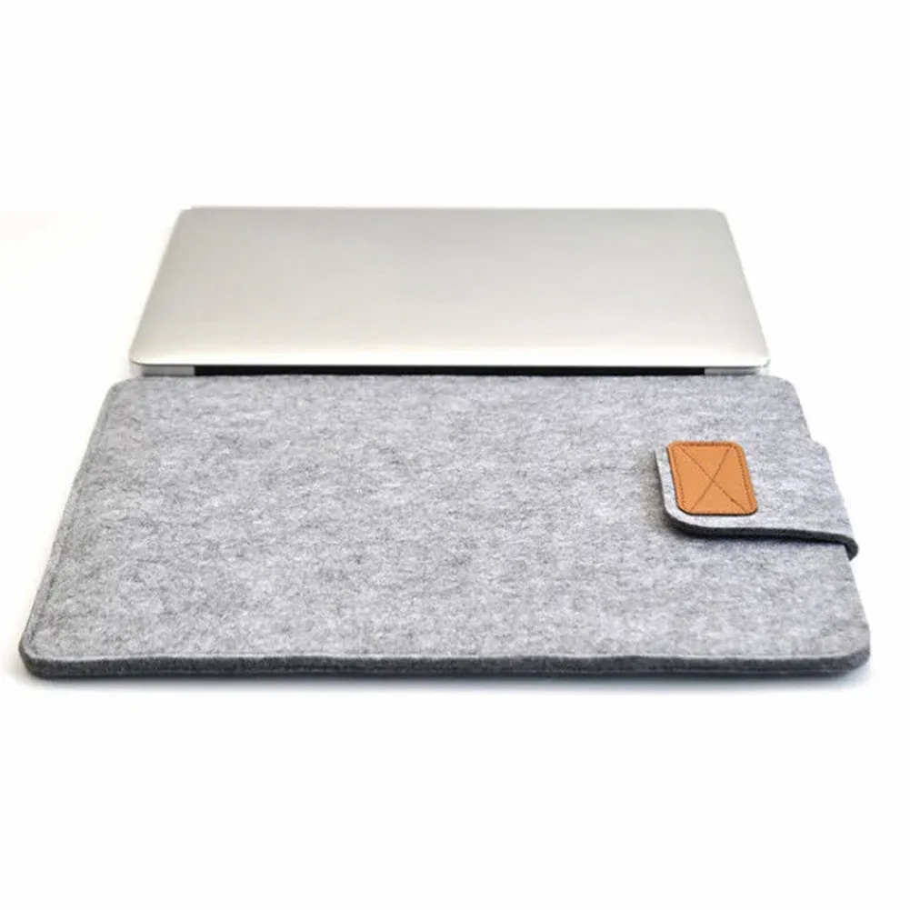 Étui en feutre pour tablette, texture