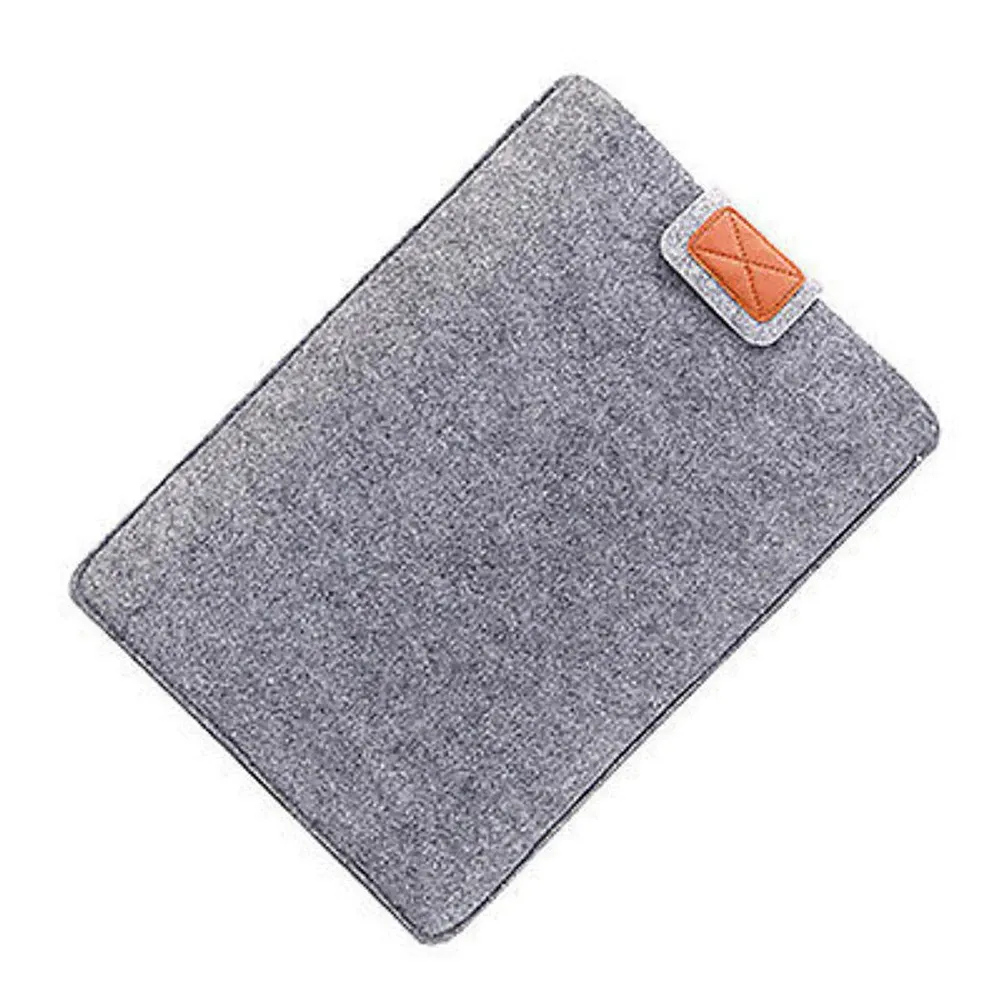 Étui en feutre pour tablette, détail