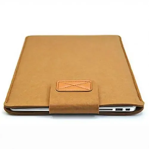 Étui fin pour tablette, housse en feutre pour MacBook Air et Pro 11, 13 et 15 pouces, pochette de rangement unie 9