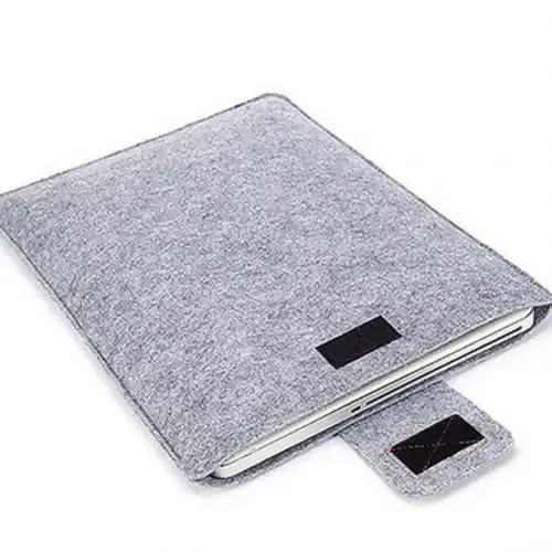 Étui fin pour tablette, housse en feutre pour MacBook Air et Pro 11, 13 et 15 pouces, pochette de rangement unie 7