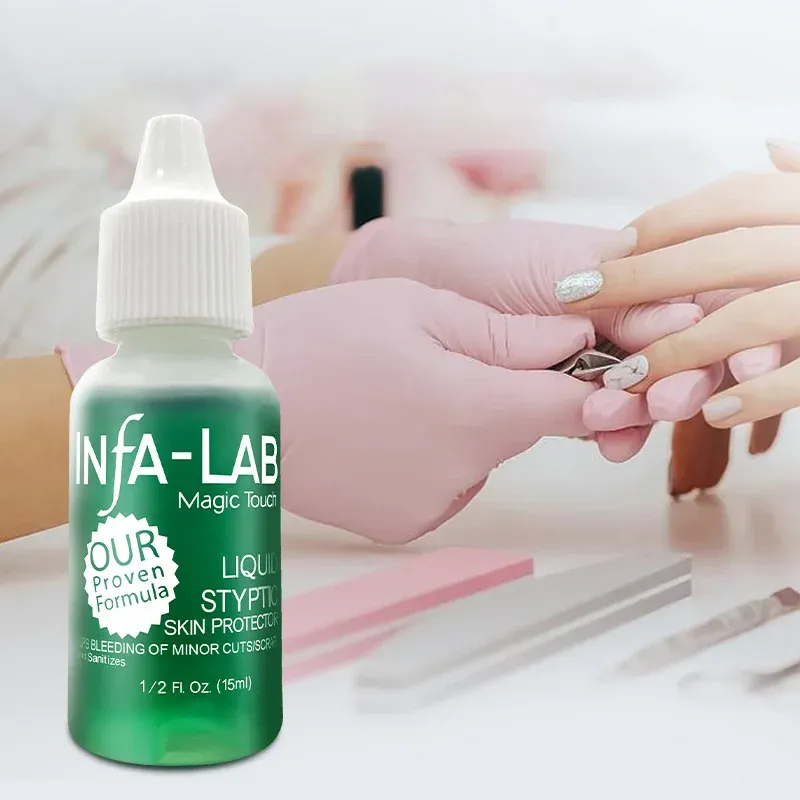 Agent hémostatique et désinfectant pour ongles – Outil d'arrêt de saignement pour manucure et pédicure 3